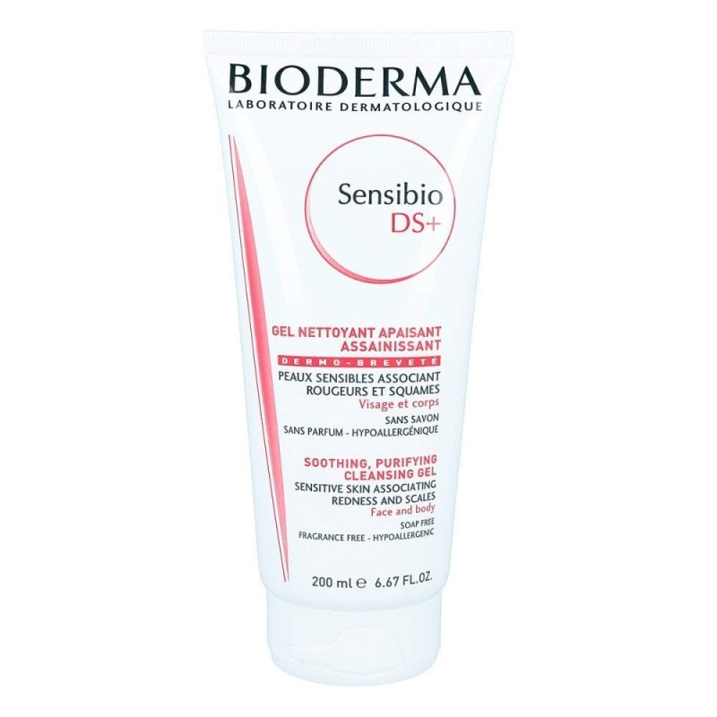 Bioderma Sensibio Ds + Gel Foam Cleansing Gel 200ml