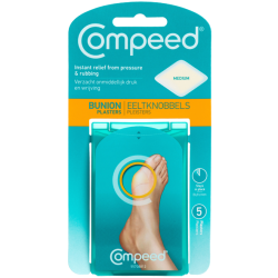 Compeed Bunion Cushion Plaster Med X5