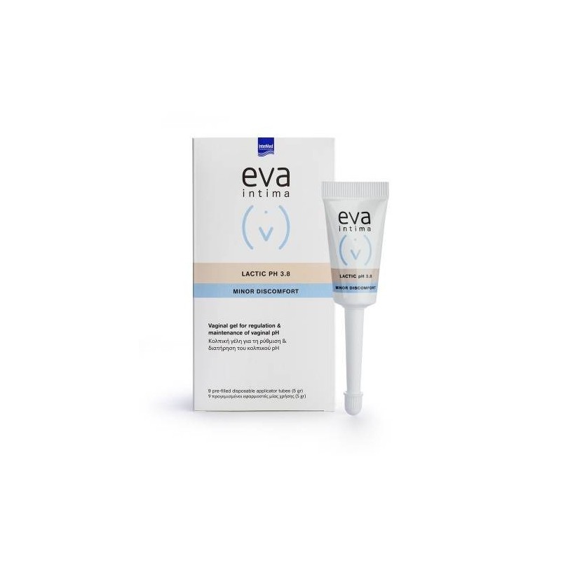 Eva Intima Lactic Applicator Vaginal Gel Single-Use 9 x 5g