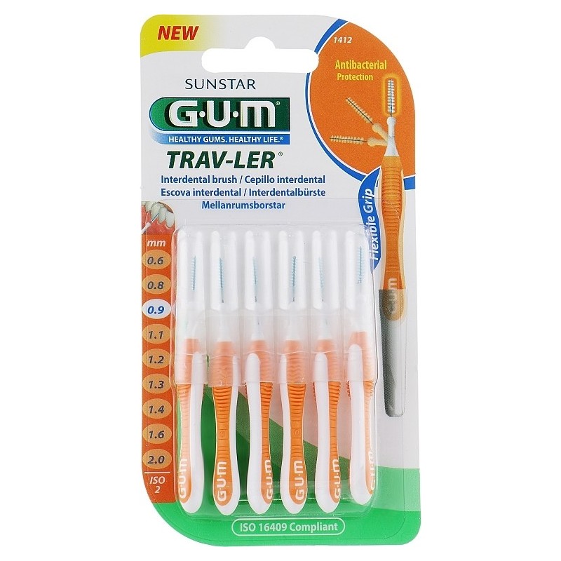 Gum Proxabrush Trav-Ler 0.9