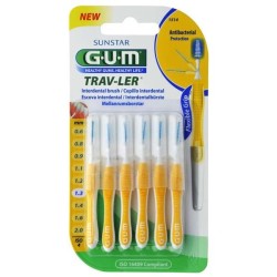 Gum Proxabrush Trav-Ler 1.3 Yel 1514