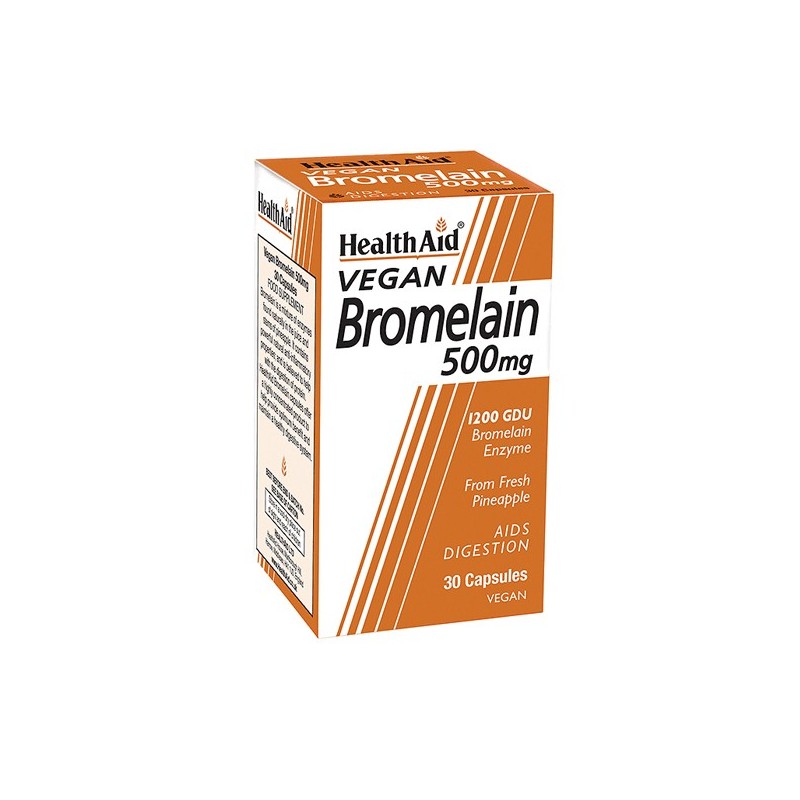 Health Aid Bromelain 500mg 30 Capsules