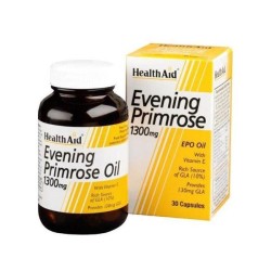 Health Aid E.P.O 1300mg 30 Capsules