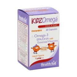 Health Aid Kidzomega Chewable 60 Capsules