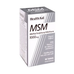 Health Aid Msm 1000mg 90 Tablets
