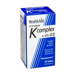 Health Aid Vit K Complex & D3 30 Tablets