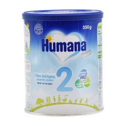 Humana No 2 Optimum 6-12 Milk 350g Tin