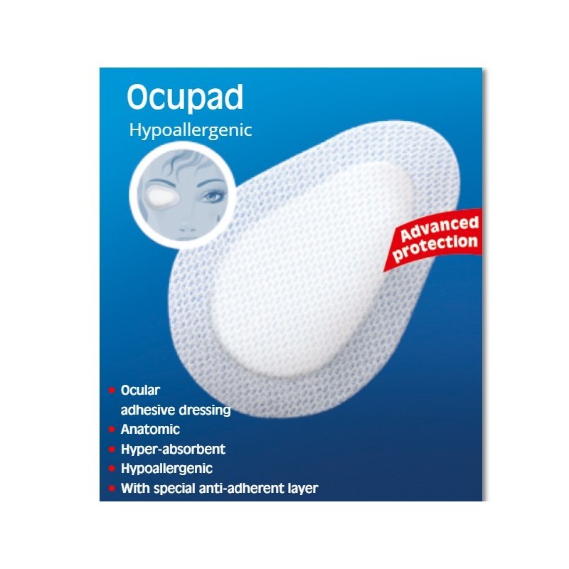 Kessler Ocupad Sterile Adhesive Eye Patch 6X8Cm 10 Pcs