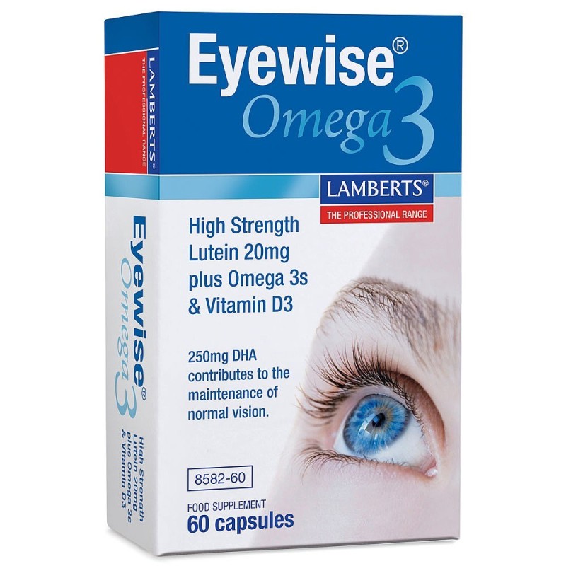 Lamberts Eyewise Omega 3 & Vitamin D3 60 Capsules