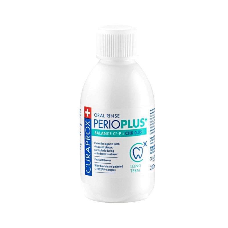 Curaprox Perioplus + Balance 0.05% Mouthwash 200ml
