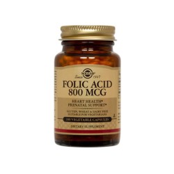 Solgar Folic Acid 800mg 100 Tablets