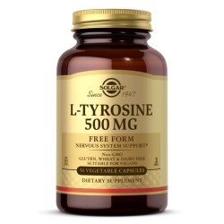 Solgar L-Tyrosine 500mg 50 Capsules