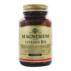 Solgar Magnesium With Vitamin B6 100 Capsule