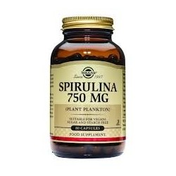 Solgar Spirulina Vegetarian 750mg 80 Capsules