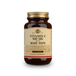 Solgar Vitamin C 500 Rosehips 100 Tablets
