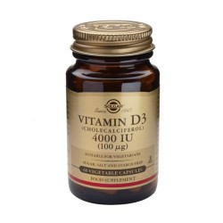 Solgar Vitamin D3 4000IU 60 Vegi Capsules