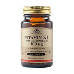 Solgar Vitamin K1 (Nat) 100mcg