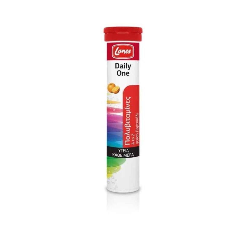 Lanes Daily One Multivitamins Orange 20 Tablets Efferv.