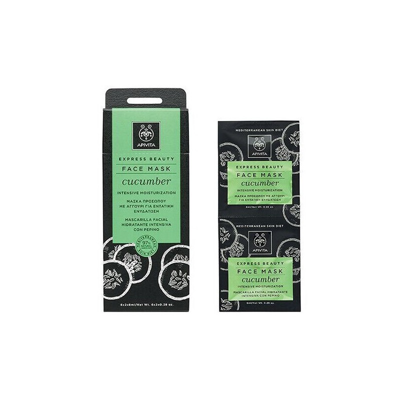 Apivita Express Beauty Cucumber Face Mask