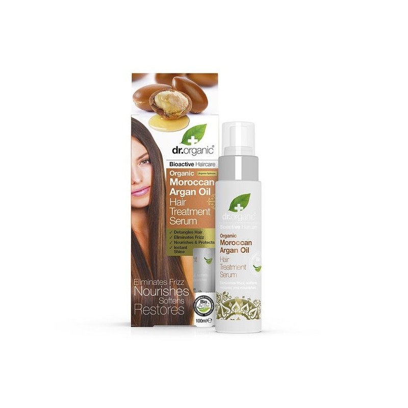 Dr. Organic Moroccan Argan Oil Hair Treatment Serum 100ml