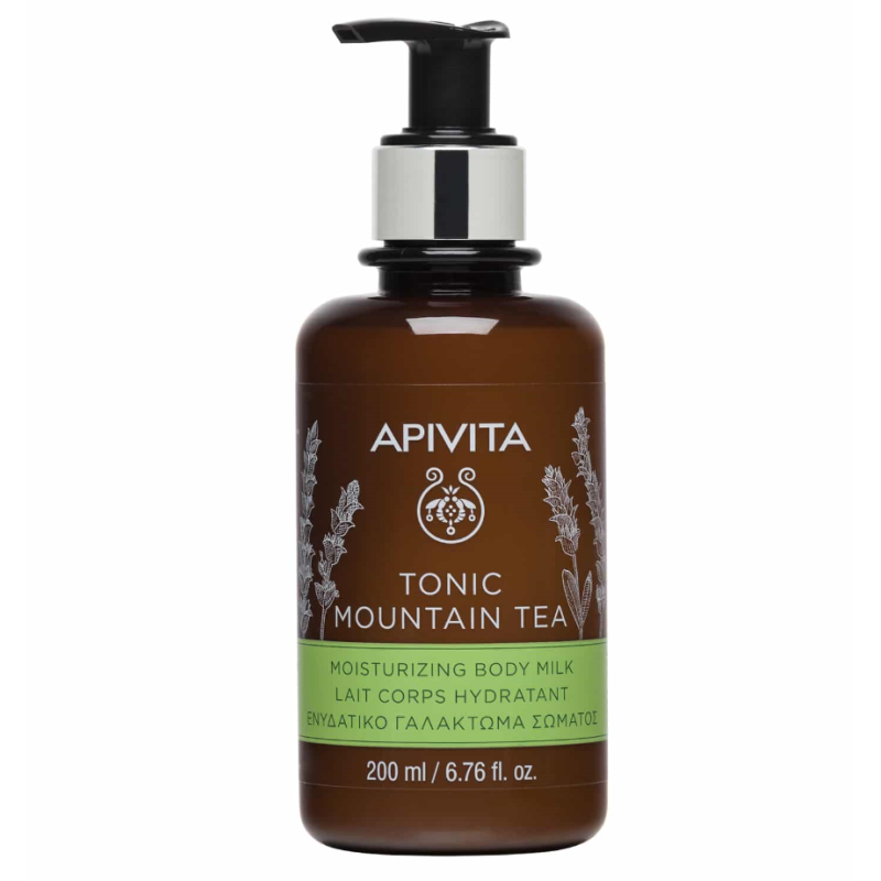 Apivita Tonic Mountain Tea Body Milk 200ml