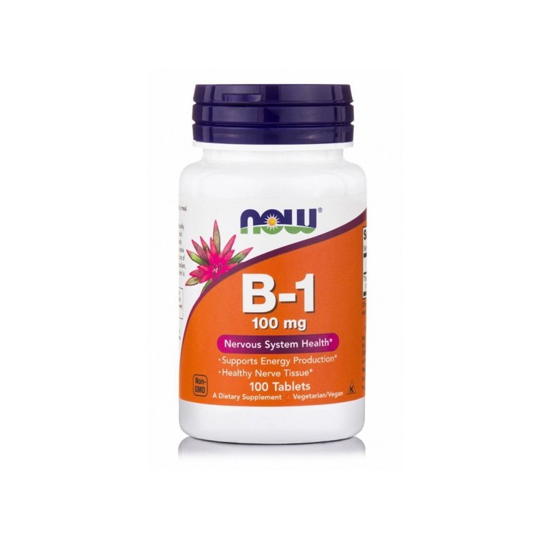 NOW Foods B-1 100mg 100 Tablets
