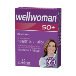 Vitabiotics Wellwoman Vitamin 50 + 30 Tablets