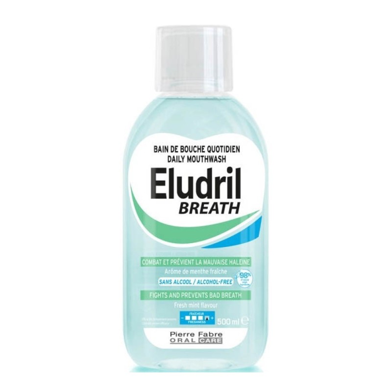 Eludril Breath Mouthwash 500ml