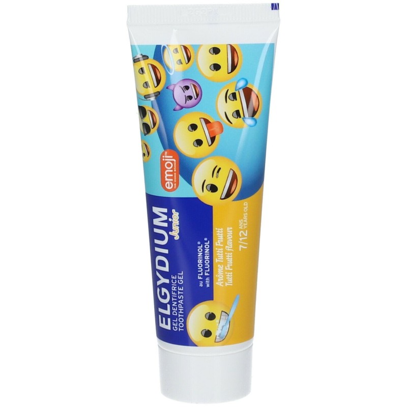 Elgydium Emoji Junior Tutti Frutti Toothpaste For Children Ages 7-12 Years 50ml