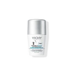Vichy Deodorant Roll-On Invisible Resist Anti-Stains 72H 50ml (White)