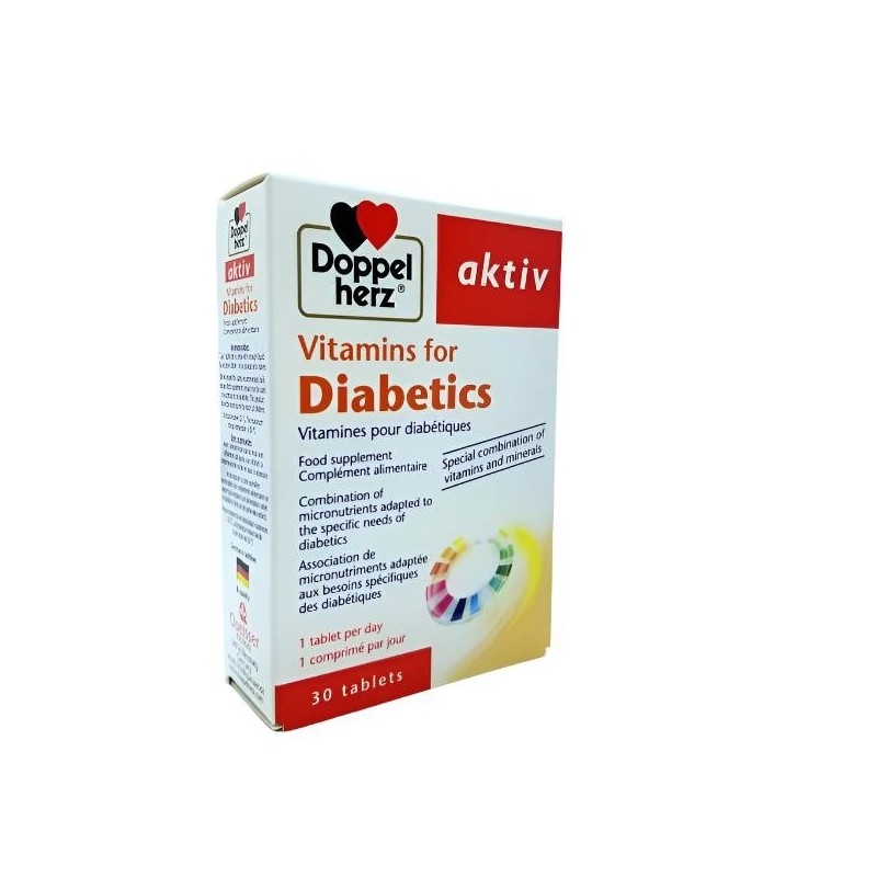 Doppelherz Diabetiker Vitamin & Minerals 30 Tablets