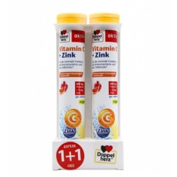 Doppelherz Vitamin C + Zinc 15 Effervescent 1 Tablets + 1