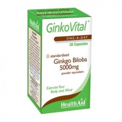 Health Aid Ginkovital 5000mg 30 Capsules