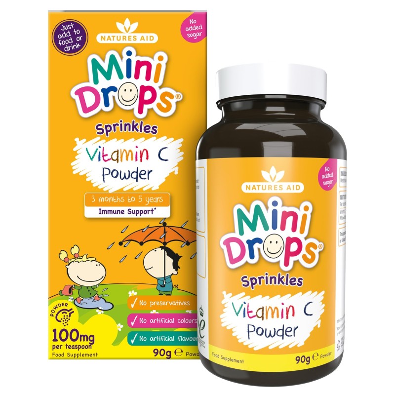 Nature's Aid Vitamin C Mini Drops Sprinkles 90g