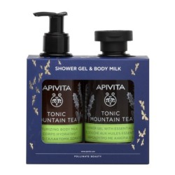 Apivita Xmas 23 Tonic Mountain Tea Set