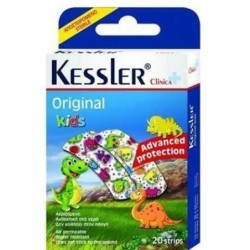 Kessler Kids Dinosaur Ster. Strips 20 Pcs