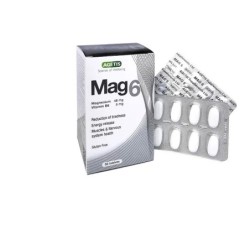 Agetis Mag 6 Magnesium 48mg/Vitamin B6 5mg 56 Tablets