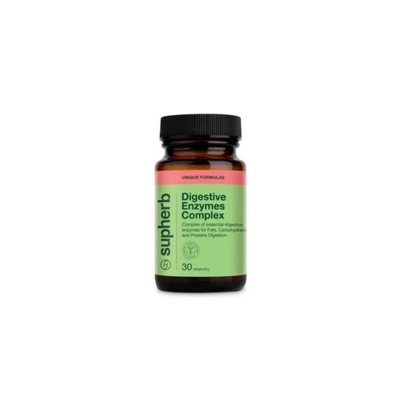 Supherb Digestive Enzymes Complex 30 Capsule