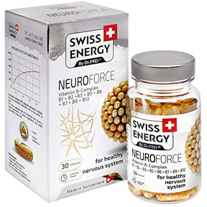 Swiss Energy Nano Neuroforce 30 Capsules