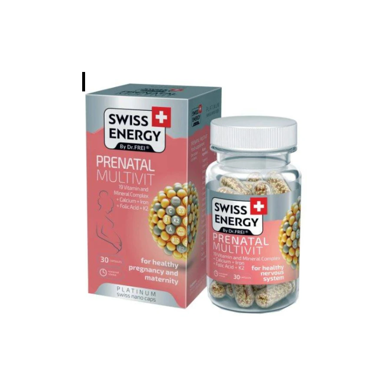 Swiss Energy Nano Prenatal 30 Capsules