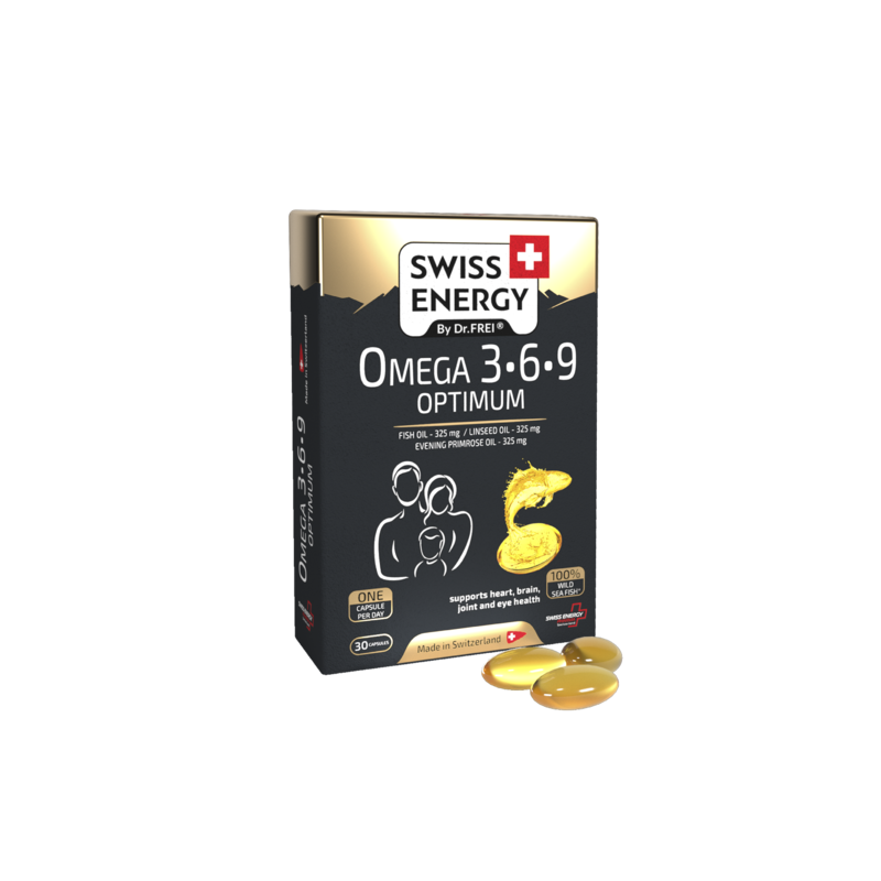 Swiss Energy Omega 3 6 9 Optimum 30 Capsules