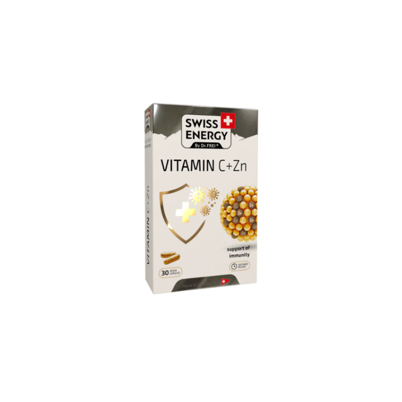 Swiss Energy Nano Vitamin C + Zn 30 Capsules