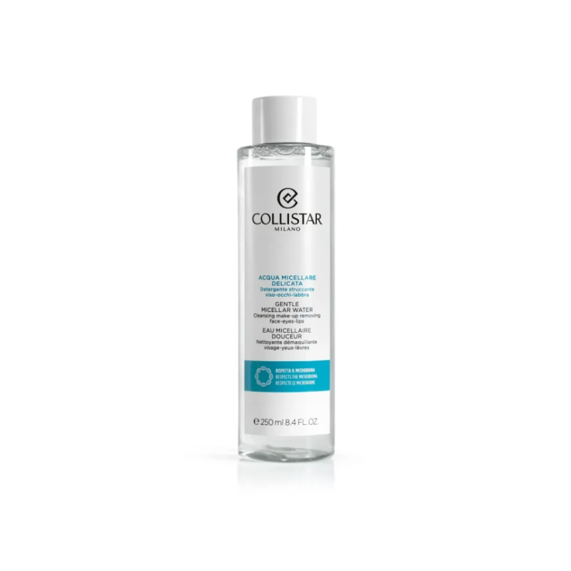 Collistar Face Gentle Micellar Water Cleansing Make-Up Removing Face, Eyes & Lips 250ml
