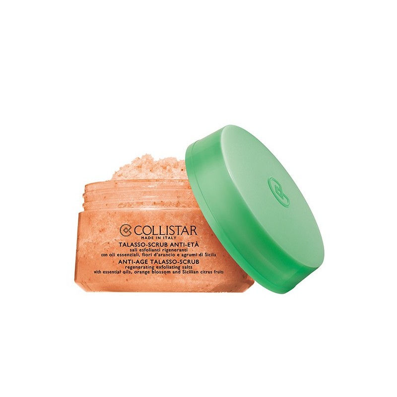 Collistar Body Anti-Age Talasso Scrub-Regenerating Exfoliating Salts With Essential Oils, Orange Blossom 700g