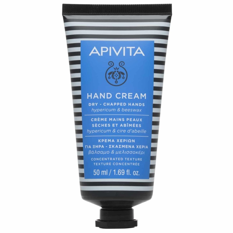 Apivita Hand Cream Dry & Chapped Hands Hypericum & Beeswax 50ml