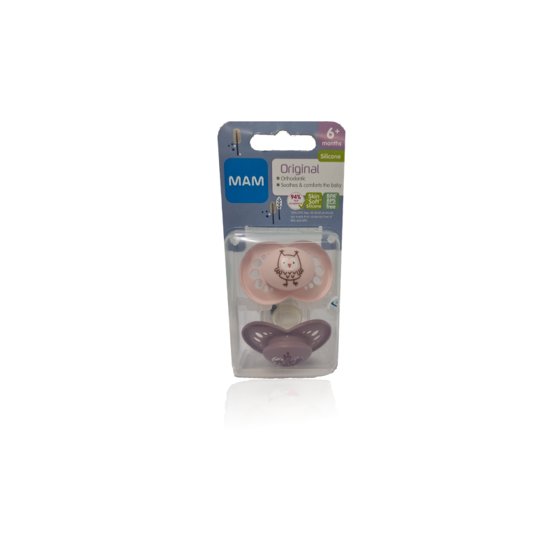 Mam Original Soother 6 + M Natural Colour Girl 776574