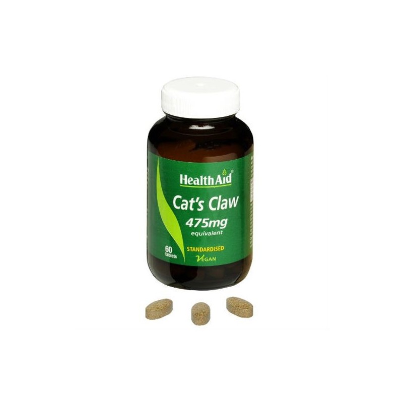 Health Aid Cats Claw 60 Tablets