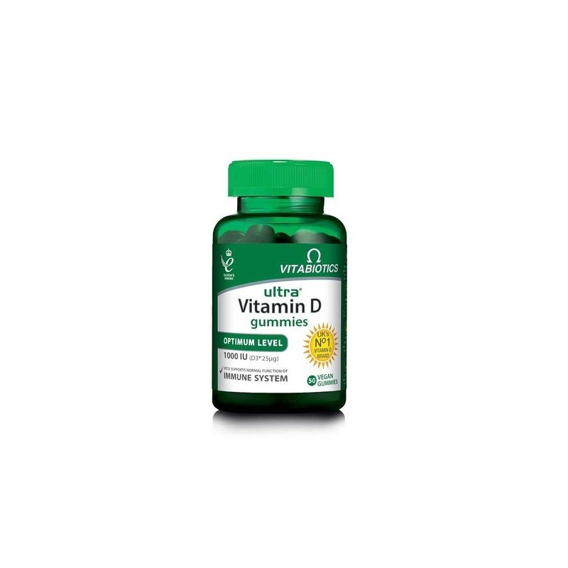 Vitabiotics Ultra D3 1000IU 50 Gummies