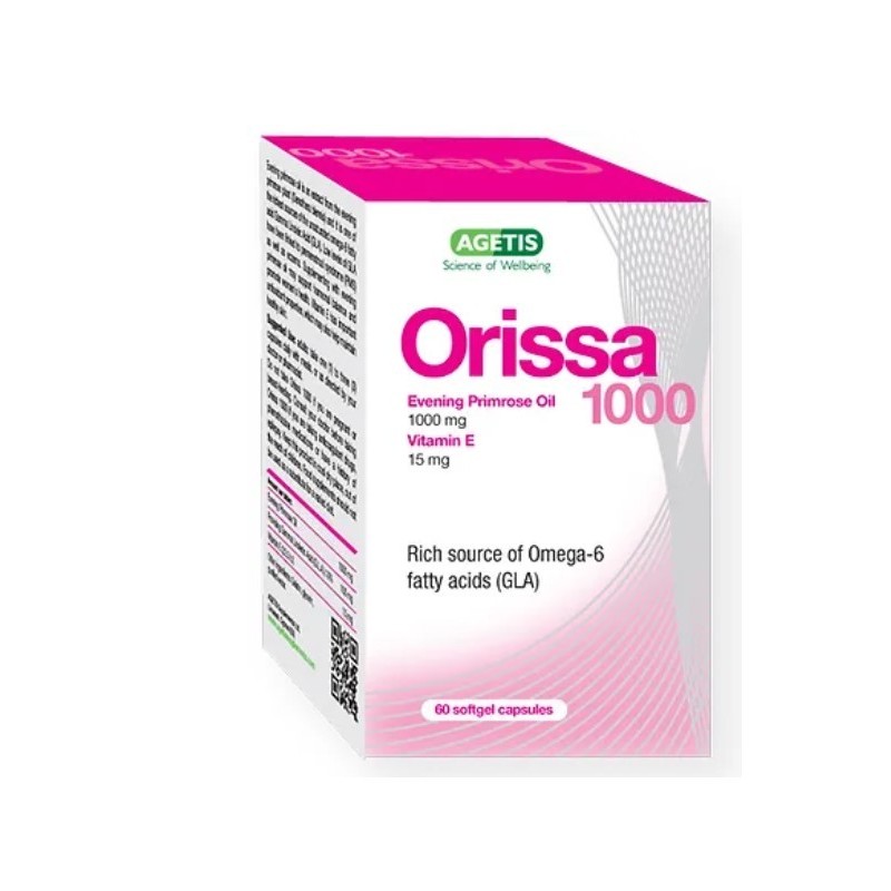 Agetis Orissa 1000mg x 60 Softgel Capsules