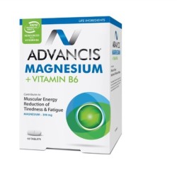 Advancis Magnesium & Vitamin B6 60 Tablets